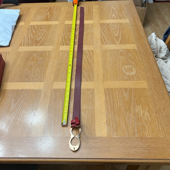 Coach Red Leather Belt - Picture 11 of 12